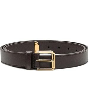 Givenchy Voyou Buckle Belt - White