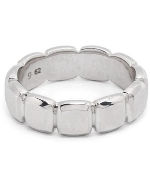 Tom Wood Cushion Band Ring - ホワイト
