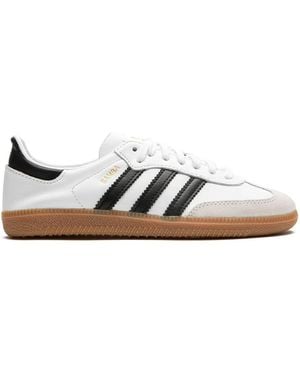 adidas White And Better Scarlet Samba Og Trainers