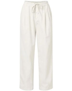 Officine Generale Drawstring Trousers - White