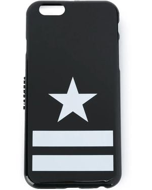 Givenchy Star And Stripes Print Iphone 6 Cover - Black