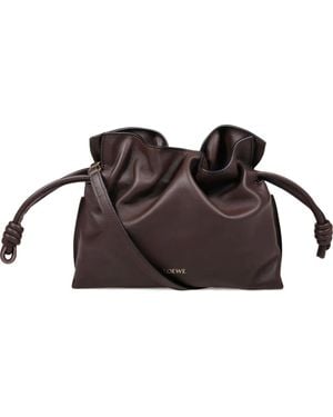 Loewe フラメンコ クラッチバッグ ミニ - ブラウン