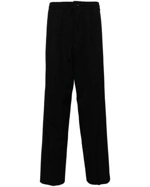 Attachment Drawstring Trousers - Black