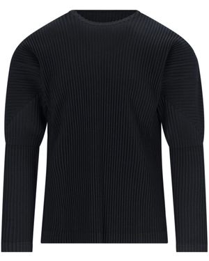 メンズ Homme Plissé Issey Miyake Tシャツ (長袖) | オンラインセール 