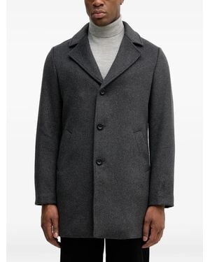 Guess Buttoned Coat - Gray