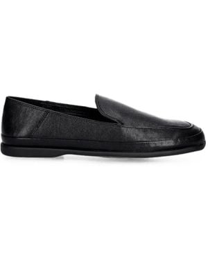 Vagabond Shoemakers Sammie Square-Toe Leather Loafers - Black