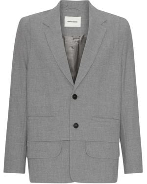 Henrik Vibskov Ants Button-Fastening Blazer - Grey