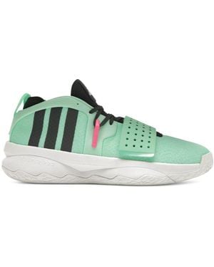 adidas Mint Green Basketball Sneakers