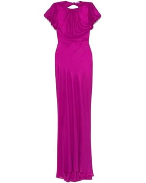 Parlor Open-Back Maxi Dress - Pink