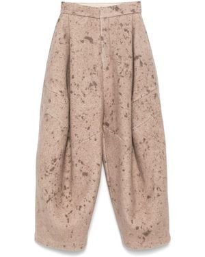 Uma Wang Pin Trousers - Natural