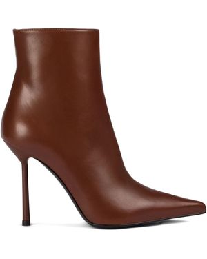 Le Silla 100Mm Bella Ankle Boots - Brown