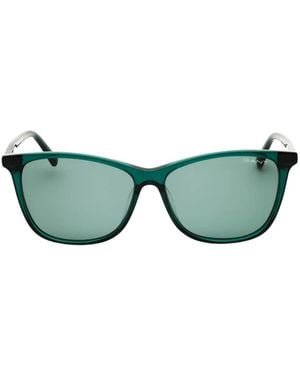 GANT Rectangle-Frame Sunglasses - Green