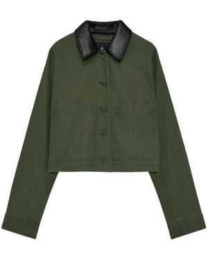 Anine Bing Chaqueta Corta Yuma - Verde