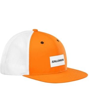 Salomon Logo-Patch Baseball Cap - Orange