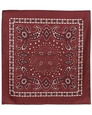 Sandro Heritage Paisley Sjaal - Rood