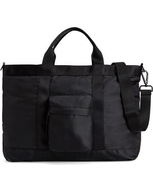 Woolrich Pouch-Pocket Tote Bag - Black