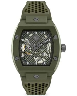Philipp Plein The Skeleton Ecoceramic 44Mm Watch - Green