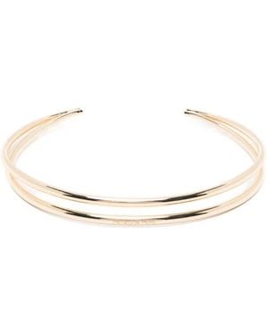 Patrizia Pepe Collar Light Circle - Blanco