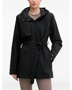 Columbia Omni-Tech Hooded Belted Jacket - Black