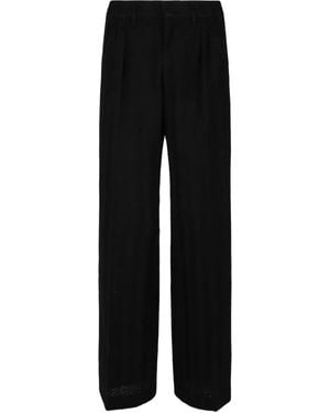 Missoni Hose mit Chevron-Muster - Schwarz