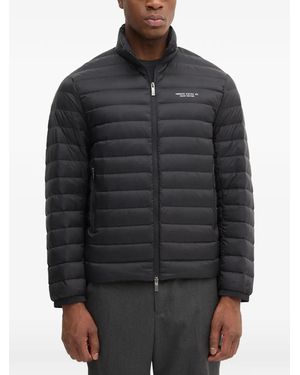 ARMANI EXCHANGE Zip-Fastening Padded Jacket - Grey