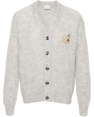 Drole de Monsieur Le Cardigan D Raisin カーディガン - ホワイト