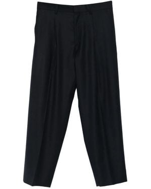 Costumein Pleated-Pocket Trousers - Blue