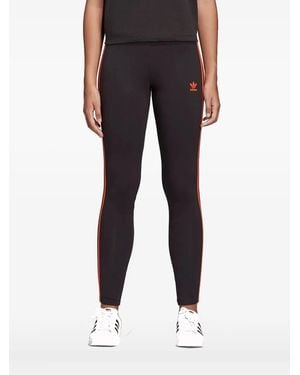 adidas Three-Stripe Leggings - Blue