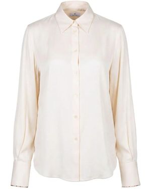 Paul Smith Buttoned Shirt - White