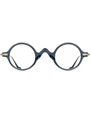 Matsuda Occhiali Mxmf1 Con Montatura Tonda - Blu