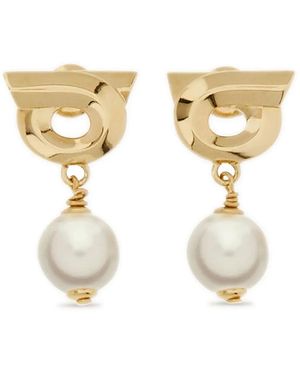 Ferragamo Ear Newgan P Orecchini - Metallic