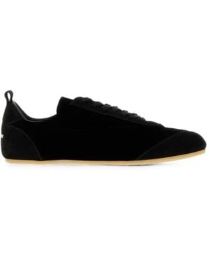Jil Sander Etage Suede Sneakers - Black