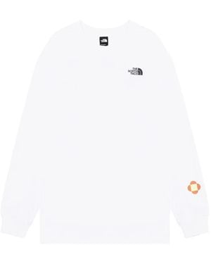The North Face Logo-Print Cotton T-Shirt - White