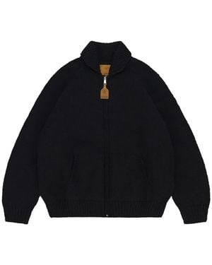 Supreme Child Of Hell Cowichan Cardigan - Black