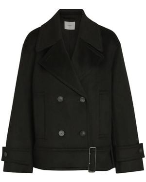 JOSEPH Weston Belted Jacket - Black