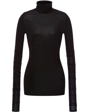 Philosophy Di Lorenzo Serafini Turtleneck Long-Sleeve Top - Black