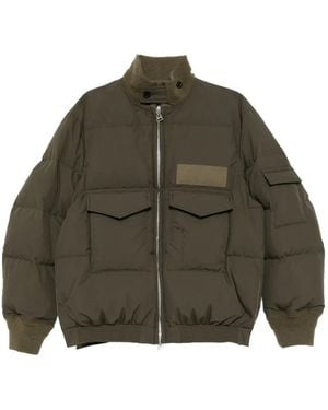 ブルゾン Sacai Green Polyamide Down Jacket メンズ Sacai ジャケット (カジュアル) | オンラインセールは