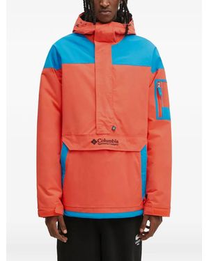 Columbia Challenger Colour-Block Hooded Jacket - Blue