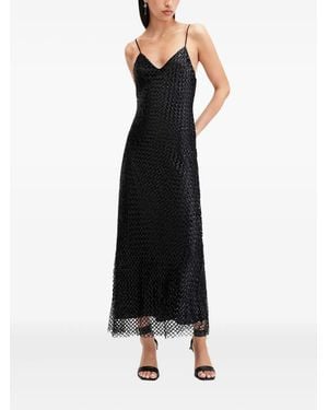 AllSaints Chantelle Camisole-Kleid mit Pailletten - Schwarz