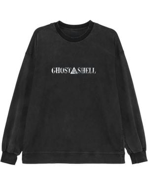 Juun.J Logo-Print Sweatshirt - Black