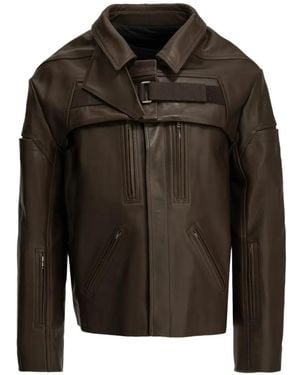 Rick Owens 2 Piece Mac Jacket - Black