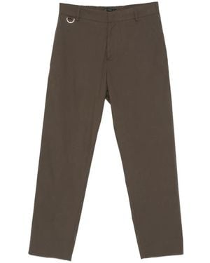 Low Brand Pantalon À Coupe Droite - Grey