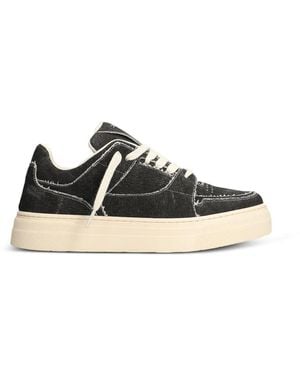 Demna Baskets À Empiècements - Black