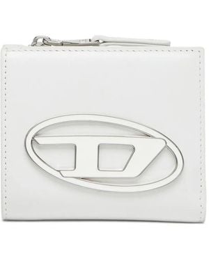 DIESEL 1dr ロゴ 財布 - ホワイト