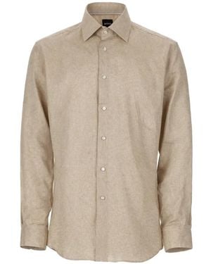 BOSS Classic Collar Shirt - Natural