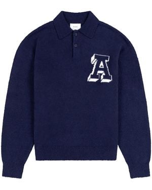 Axel Arigato Team Polo Pullover - Blau