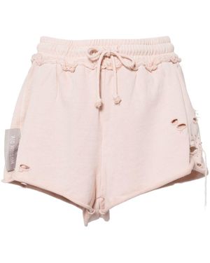 Musium Div. Cut-Out Detailing Shorts - Pink