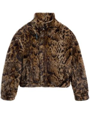 Jacquemus Le Fernando Faux-Fur Jacket - Brown