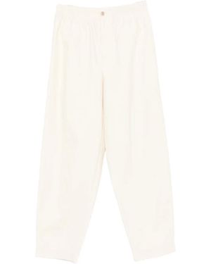 KENZO Elasticated-Waist Pants - White
