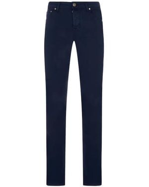 Jacob Cohen Nick Slim-Fit Trousers - Blue